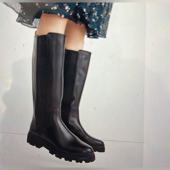 Madewell The Poppy tall lugsole boot - Picture 9 of 10